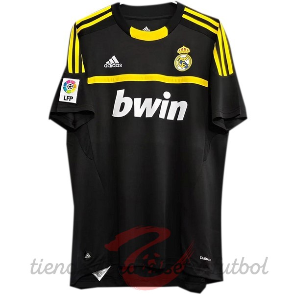 Portero Camiseta Real Madrid 2011 2012 Negro Camisetas Originales Baratas
