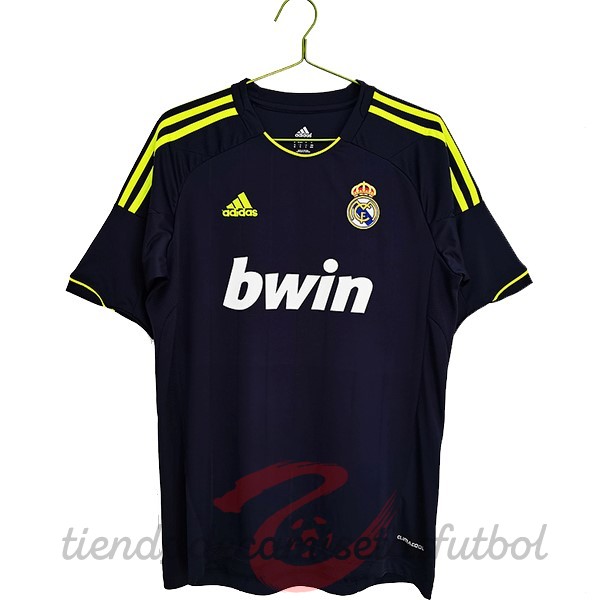 Segunda Camiseta Real Madrid Retro 2012 2013 Negro Camisetas Originales Baratas