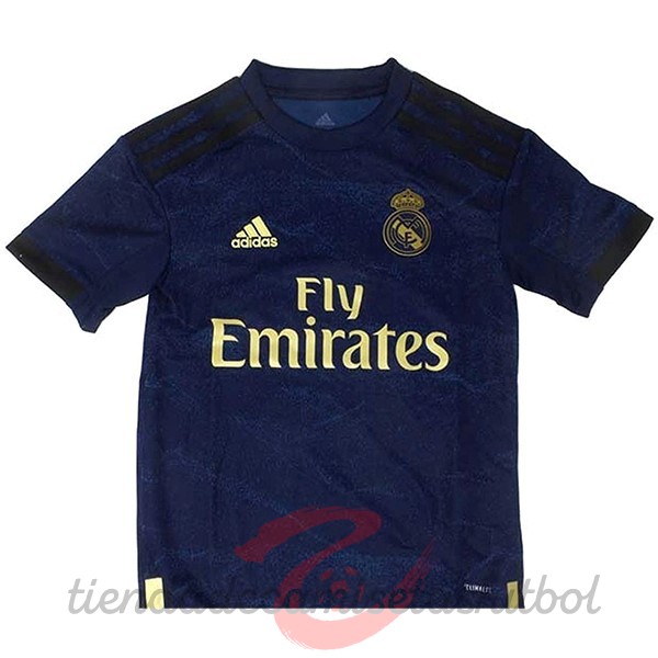 Segunda Camiseta Real Madrid Retro 2019 2020 Azul Camisetas Originales Baratas