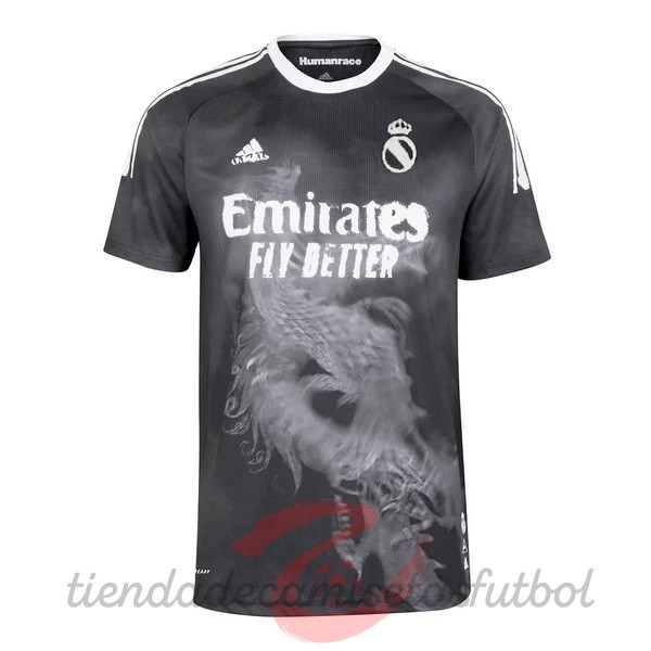 Human Race Camiseta Real Madrid 2020 2021 Negro Camisetas Originales Baratas