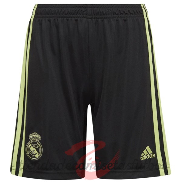 Tercera Pantalones Real Madrid 2022 2023 Negro Camisetas Originales Baratas