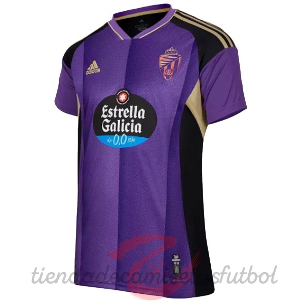 Tailandia Segunda Camiseta Real Valladolid 2022 2023 Purpura Camisetas Originales Baratas