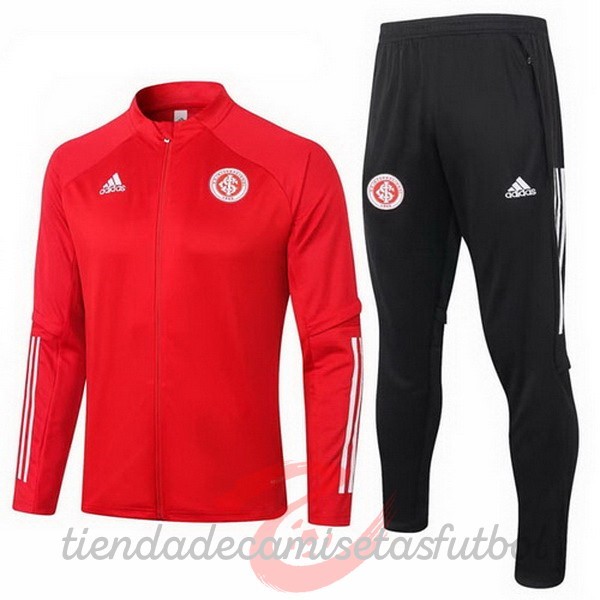Chandal SC Internacional 2020 2021 Rojo Negro Camisetas Originales Baratas