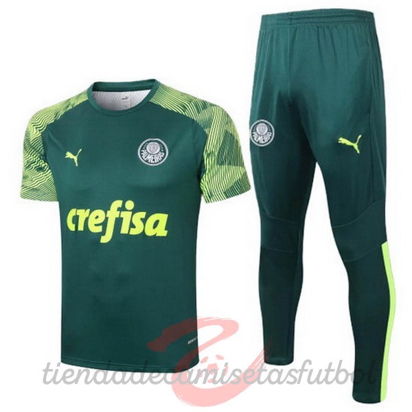 Entrenamiento Conjunto Completo Palmeiras 2020 2021 Verde Camisetas Originales Baratas