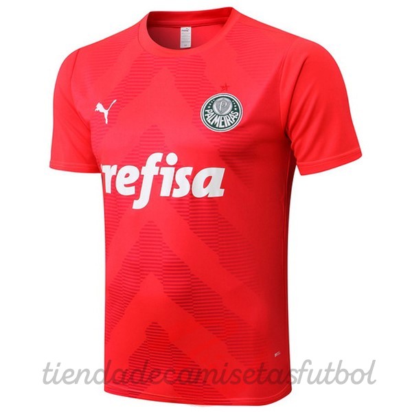 Entrenamiento Palmeiras 2022 2023 Rojo Camisetas Originales Baratas