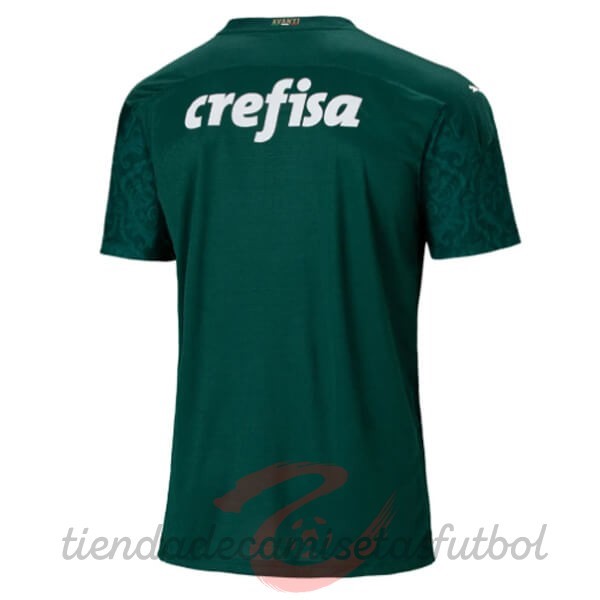 Casa Mujer Camiseta Palmeiras 2020 2021 Verde Camisetas Originales Baratas