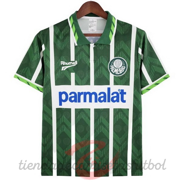 Casa Camiseta Palmeiras Retro 1996 Verde Camisetas Originales Baratas