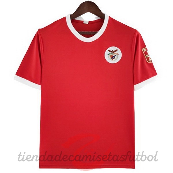 Casa Camiseta Benfica Retro 1973 1974 Rojo Camisetas Originales Baratas