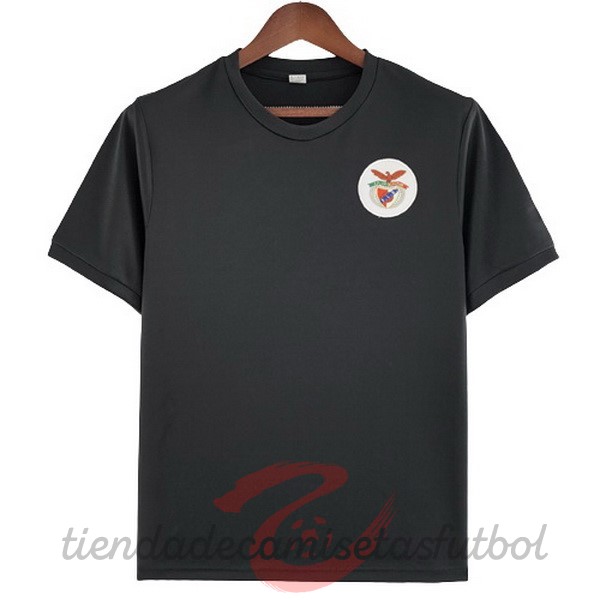 Segunda Camiseta Benfica Retro 1973 1974 Negro Camisetas Originales Baratas