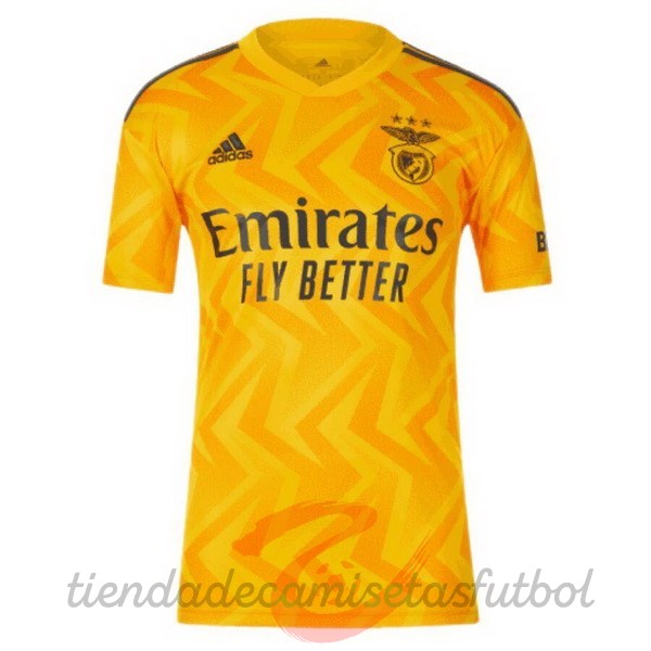 Tailandia Segunda Camiseta Benfica 2022 2023 Amarillo Camisetas Originales Baratas