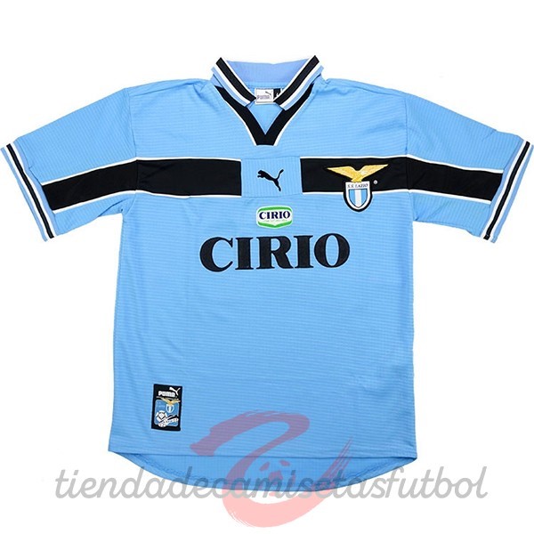 Casa Camiseta Lazio Retro 1998 2000 Azul Claro Camisetas Originales Baratas