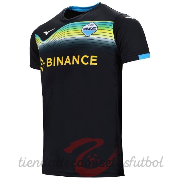 Tailandia Segunda Camiseta Lazio 2022 2023 Negro Camisetas Originales Baratas