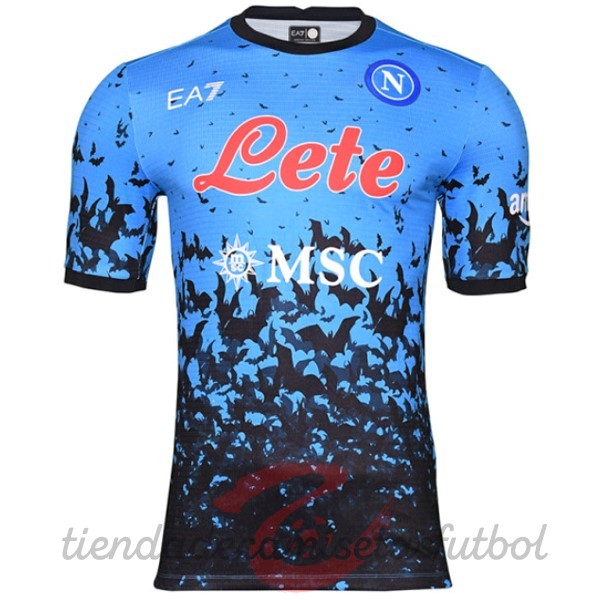 Especial Camiseta Napoli 2022 2023 Azul Camisetas Originales Baratas