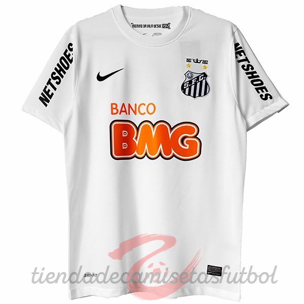 Segunda Camiseta Santos Retro 2013 Blanco Camisetas Originales Baratas