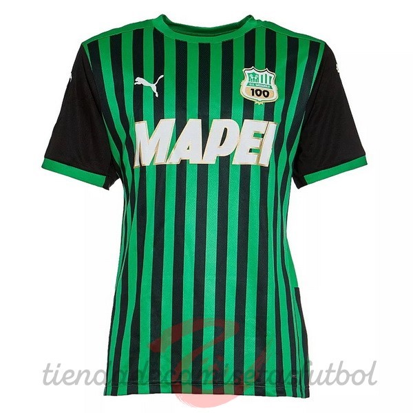 Casa Camiseta Sassuolo 2020 2021 Verde Camisetas Originales Baratas
