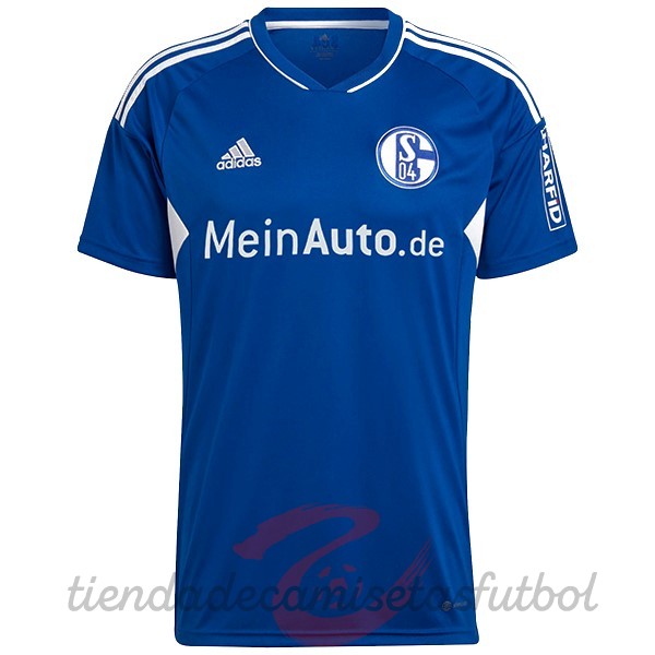 Tailandia Casa Camiseta Schalke 04 2022 2023 Azul Camisetas Originales Baratas