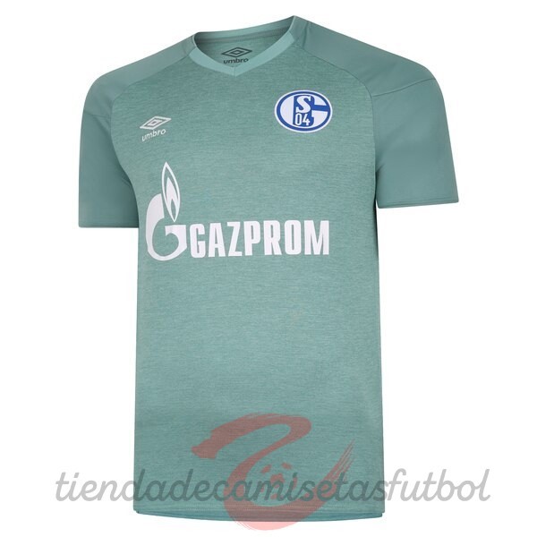 Tercera Camiseta Schalke 04 2020 2021 Verde Camisetas Originales Baratas