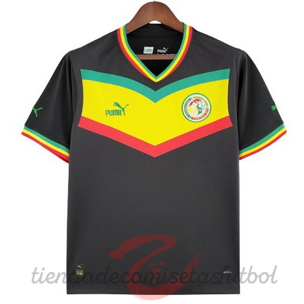 Tailandia Segunda Camiseta Senegal 2022 Negro Camisetas Originales Baratas