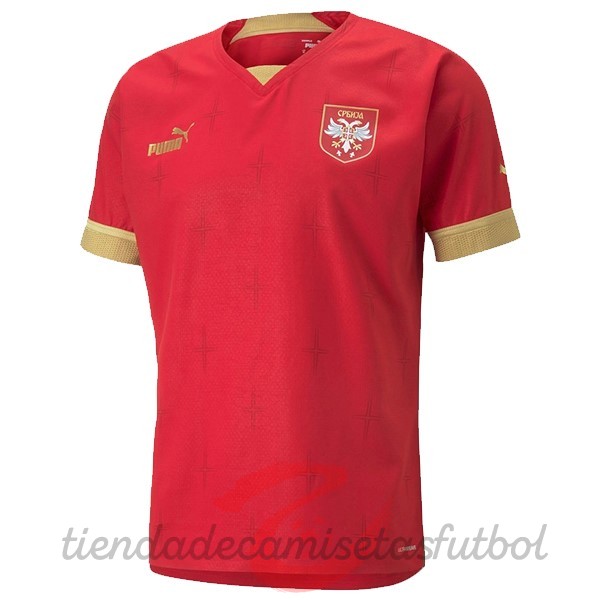 Tailandia Casa Camiseta Serbia 2022 Rojo Camisetas Originales Baratas