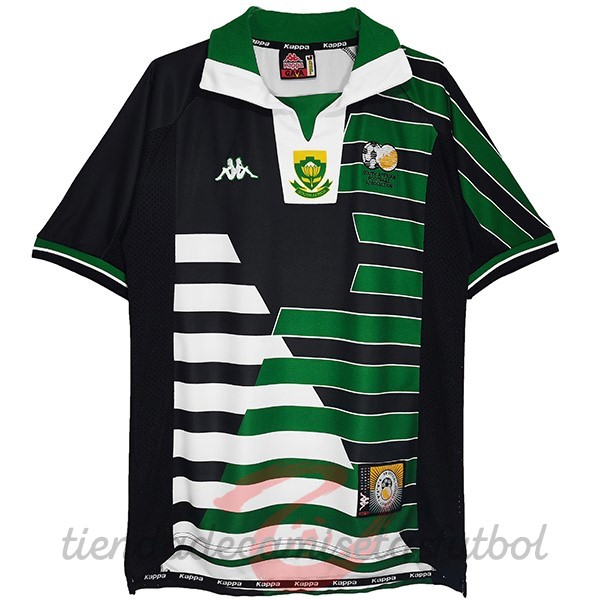 Segunda Camiseta Sudafrica Retro 1998 1999 Verde Camisetas Originales Baratas