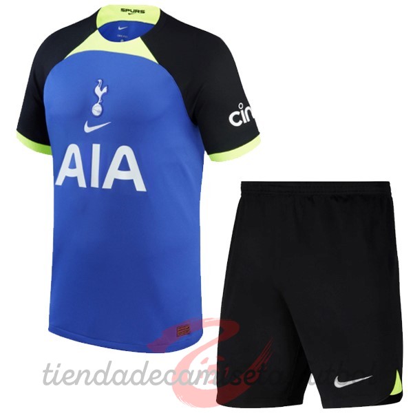 Segunda Conjunto De Niños Tottenham Hotspur 2022 2023 Purpura Camisetas Originales Baratas