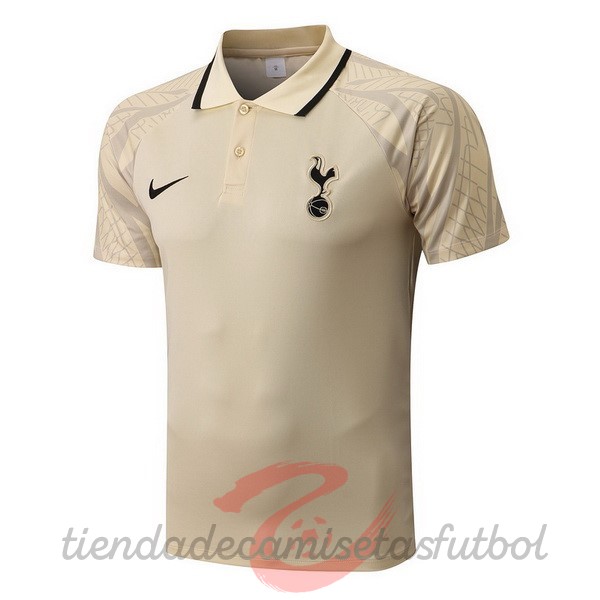Polo Tottenham Hotspur 2022 2023 Amarillo Camisetas Originales Baratas