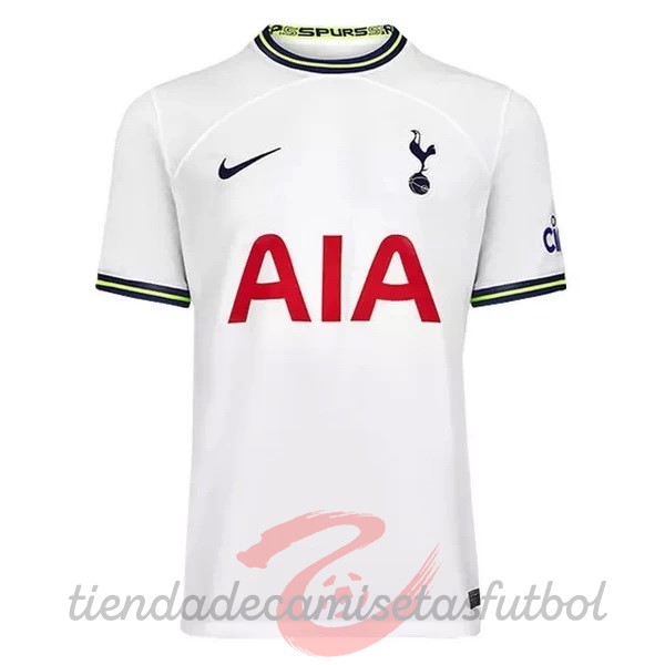 Casa Camiseta Tottenham Hotspur 2022 2023 Blanco Camisetas Originales Baratas