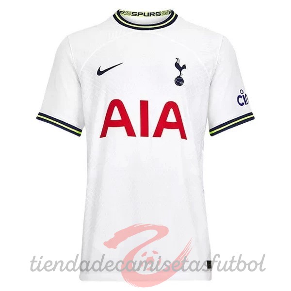 Casa Jugadores Camiseta Tottenham Hotspur 2022 2023 Blanco Camisetas Originales Baratas