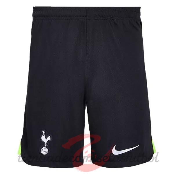 Segunda Pantalones Tottenham Hotspur 2022 2023 Negro Camisetas Originales Baratas