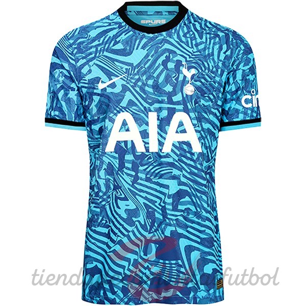 Tailandia Tercera Jugadores Camiseta Tottenham Hotspur 2022 2023 Azul Camisetas Originales Baratas