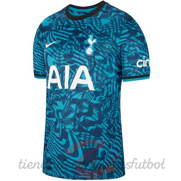 Tercera Camiseta Tottenham Hotspur 2022 2023 Azul Camisetas Originales Baratas
