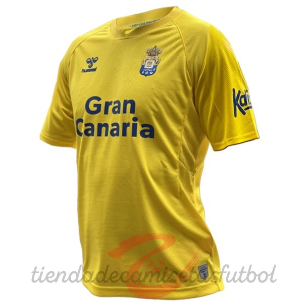 Tailandia Casa Camiseta Las Palmas 2022 2023 Amarillo Camisetas Originales Baratas