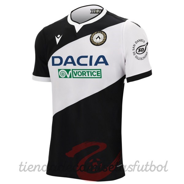 Casa Camiseta Udinese 2020 2021 Negro Blanco Camisetas Originales Baratas