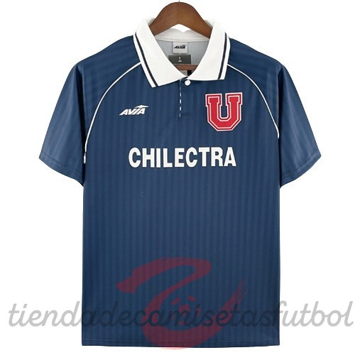 Casa Camiseta Universidad De Chile Retro 1994 1995 Azul Camisetas Originales Baratas