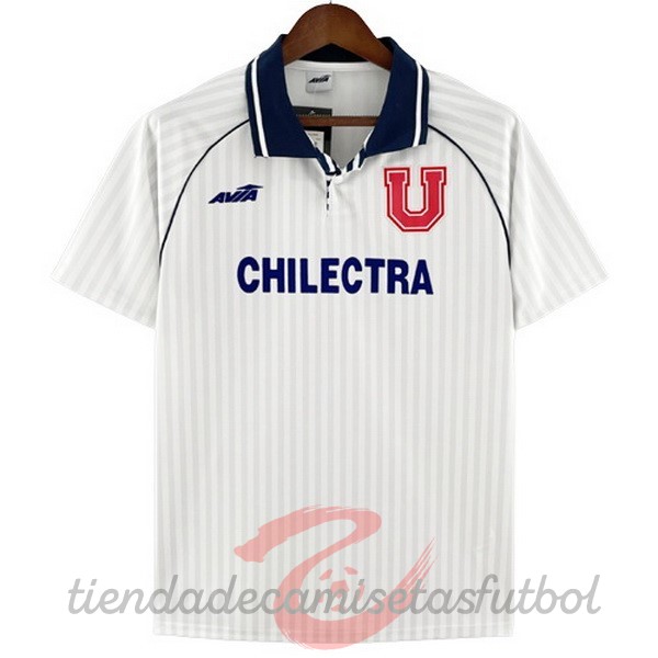Segunda Camiseta Universidad De Chile Retro 1994 1995 Blanco Camisetas Originales Baratas