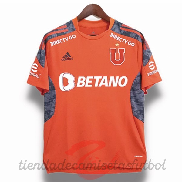 Portero Camiseta Universidad De Chile 2022 2023 Naranja Camisetas Originales Baratas