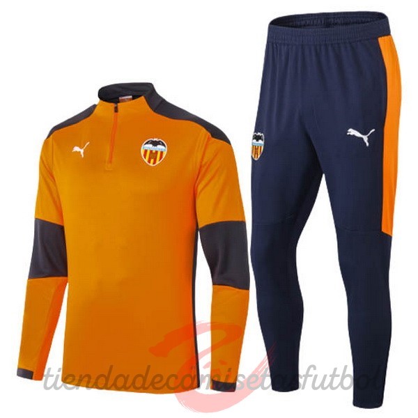 Chandal Valencia 2020 2021 Naranja Camisetas Originales Baratas