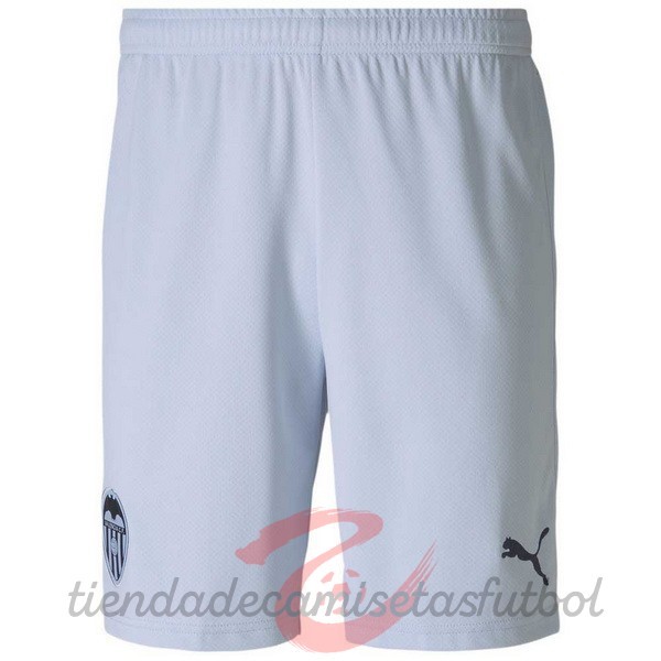 Tercera Pantalones Valencia 2020 2021 Blanco Camisetas Originales Baratas