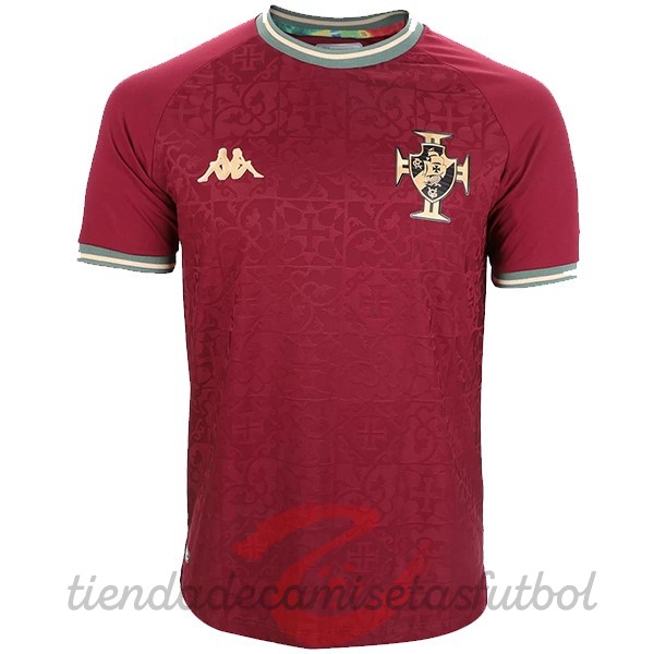 Tailandia Portero Camiseta Vasco da Gama 2022 2023 Rojo Camisetas Originales Baratas
