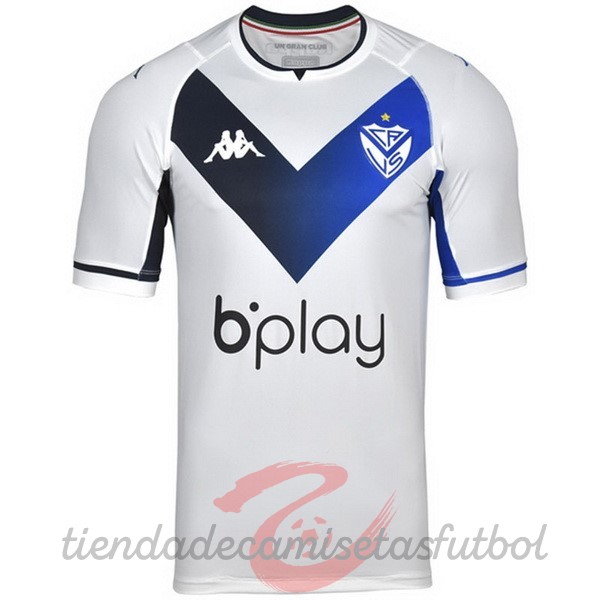 Tailandia Casa Camiseta Vélez Sarsfield 2022 2023 Blanco Camisetas Originales Baratas