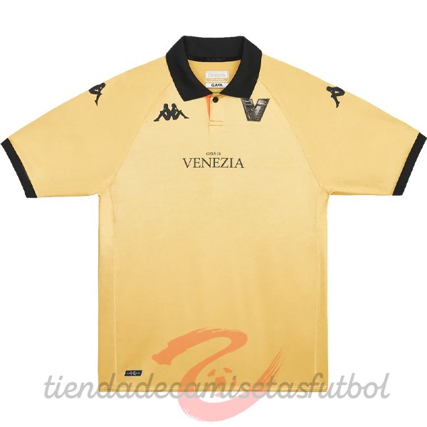 Tailandia Tercera Camiseta Venezia 2022 2023 Amarillo Camisetas Originales Baratas