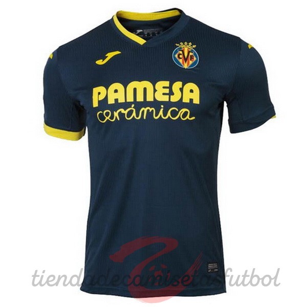 Segunda Camiseta Villarreal 2020 2021 Azul Camisetas Originales Baratas
