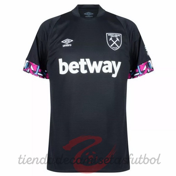 Tailandia Segunda Jugadores Camiseta West Ham United 2022 2023 Negro Camisetas Originales Baratas