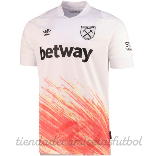 Tailandia Tercera Camiseta West Ham United 2022 2023 Blanco Camisetas Originales Baratas