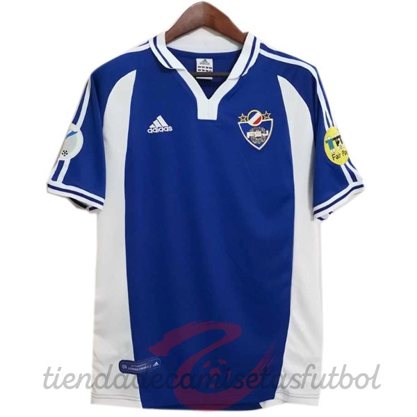 Casa Camiseta Yugoslavia Retro 2000 Azul Camisetas Originales Baratas